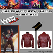 Guardians Of The Galaxy 2 Star Lord Leather Jacket